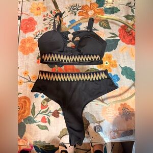 SHEIN BlackOXL baiting suit